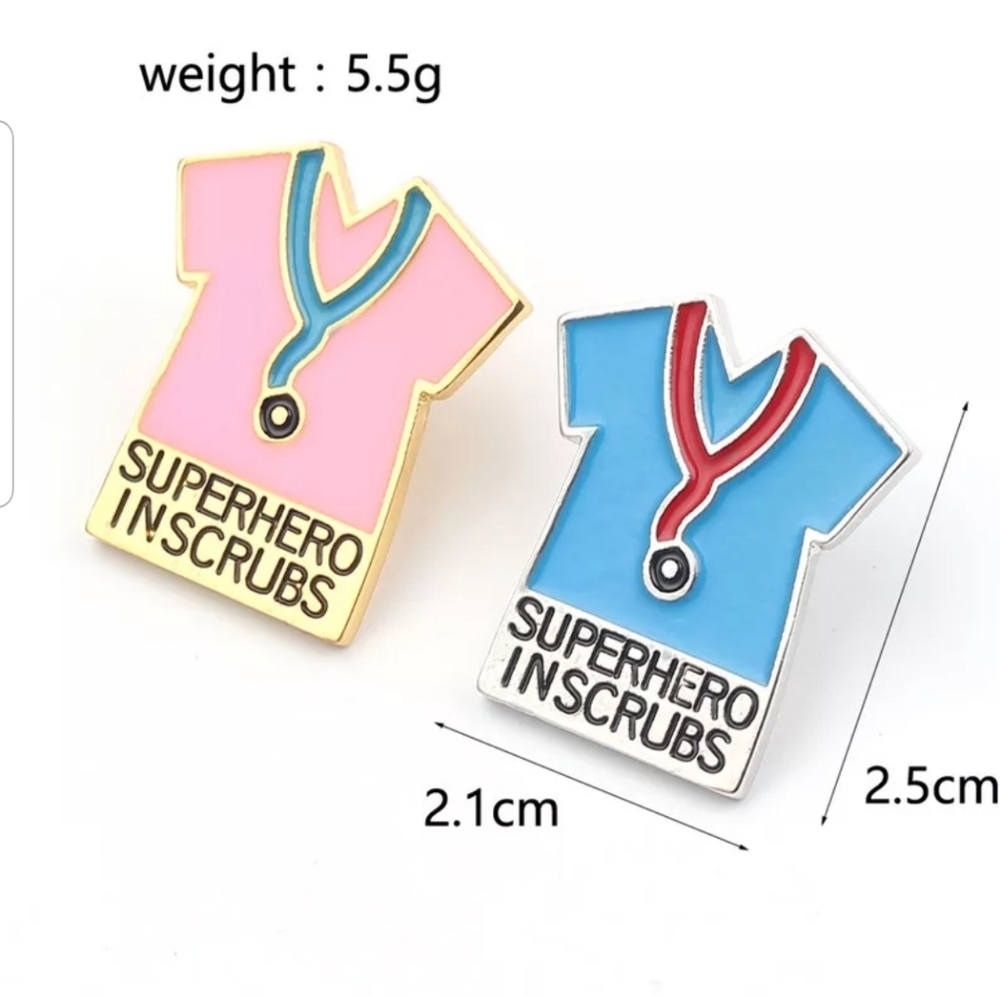 High Quality Medical Brooch enamel pins/br…